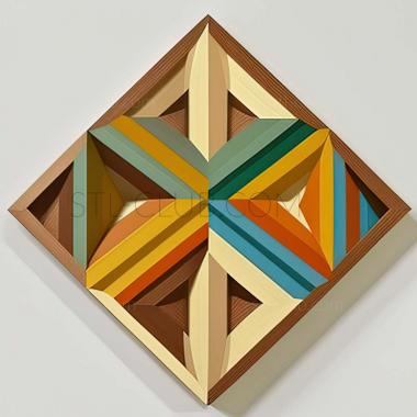 3D model Kenneth Noland American artist (STL)